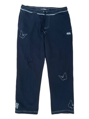 FELT Contrast Stitch Butterfly Sweatpants